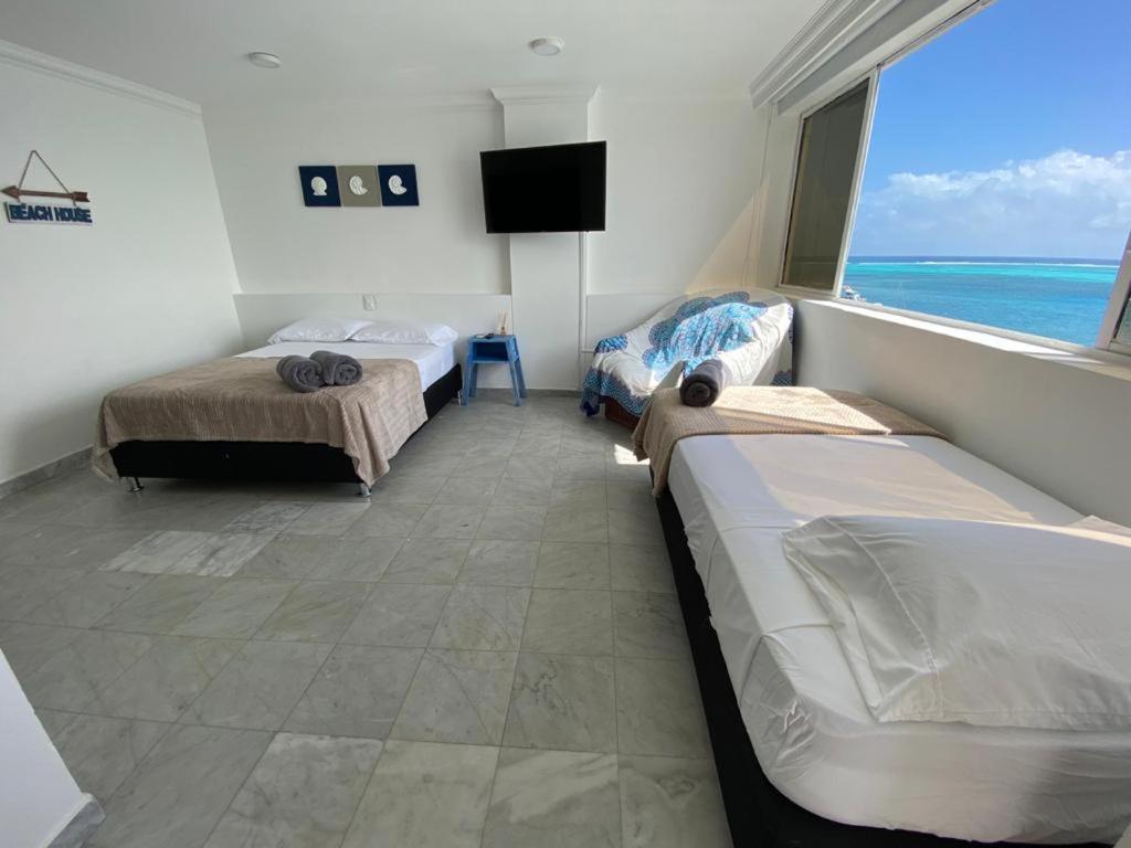 Apartamentos Con Playa Privada Y Vista Al Mar San Andrés Exteriér fotografie